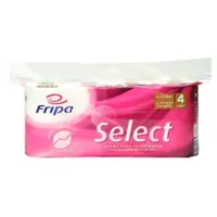 Fripa Toilettenpapier Select 4-lagig weiß 8 Rl./Pack.