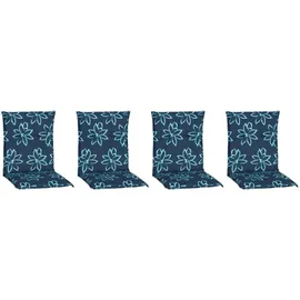 BEO Niedriglehner Auflage 100 x 50 x 6 cm hellblau 4 St.