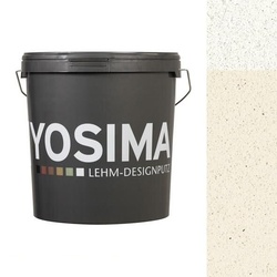 CLAYTEC YOSIMA Lehm-Designputz Edel-Weiss JA - 20 kg Eimer