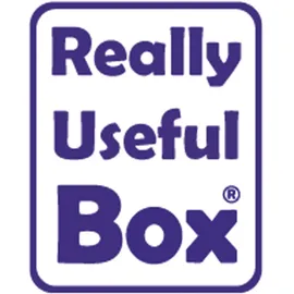 Really Useful Box Aufbewahrungsbox 48 x 39 x 20 cm 4-tlg. transparent
