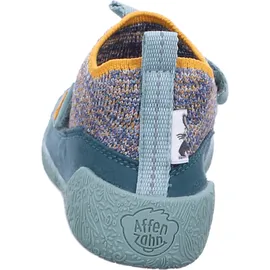 Affenzahn Lauflerner Knit Toddly Hase für Kinder, türkis, 22 EU