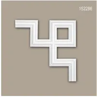 Profhome Eckelement Profhome Weiß 2 St. 20 x 20