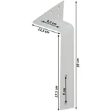 Mendler 2er-Set Dachsparrenadapter für Markisen, Dachsparren Halterung Adapter