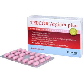 Quiris Healthcare GmbH & Co KG Telcor Arginin plus Filmtabletten 60 St.