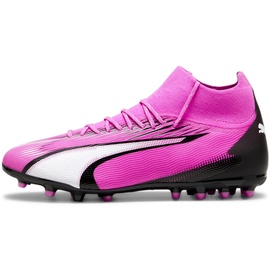 Puma Ultra Pro Mg Soccer Shoes, Poison Pink-Puma White-Puma Black, 48.5