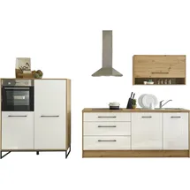BASIC by Balculina Küche »Seattle«, 330 cm breit, wahlweise mit oder ohne E-Geräte