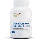 VITA-WORLD Arginin-Ornithin-Lysin plus C+Zink Kapseln