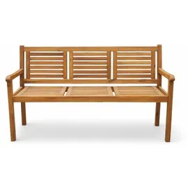 prestige home living outdoor 3-Sitzer Gartenbank 153 x 90 x 57 cm Braun