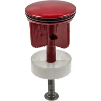 tecuro Excenterstopfen Ø 40 mm für 1 1/4 Zoll Ablaufventil Rot