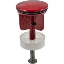 tecuro Excenterstopfen Ø 40 mm für 1 1/4 Zoll Ablaufventil Rot