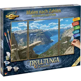 Schipper Malen nach Zahlen Triptychon 36 St. grau