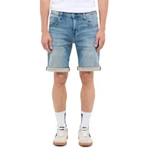 Mustang Herren Style Chicago Shorts, blau gebleicht - 34