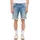Mustang Herren Style Chicago Shorts, blau gebleicht - 34