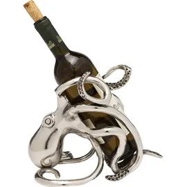 Kare Flaschenhalter Octopus Flaschengestell 25 x 16 x 20 cm Silber