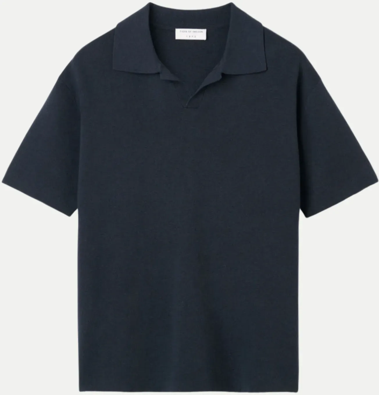 Strickpolo Maelon Schwarz S