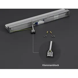 mai & mai Spiegelleuchte 14 W 1400 lm 4000 K Silber 60 cm