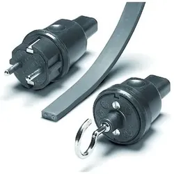 Stecker/Klemme sw 120mm
