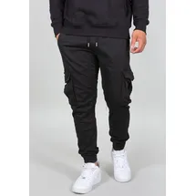 Alpha Industries Cotton Twill Hosen Black L