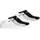 Nike Lightweight No Show Sneakersocken 6er Pack Weiß/Schwarz/Grau 42-46