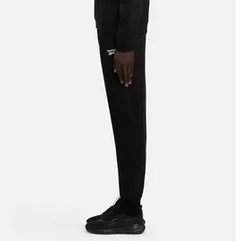 Reebok Jogginghose ANDRE SMALL LOGO CUFFED PANT (1-tlg) sportlicher Stil, für Sport und Freizeit, für Erwachsene schwarz XL