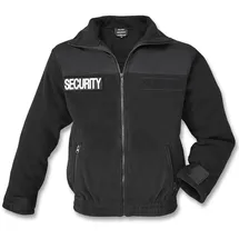 Mil-Tec Security Fleecejacke schwarz, M