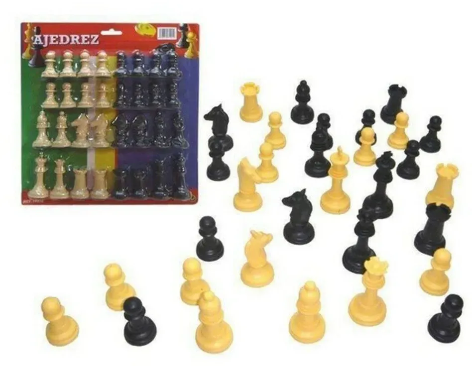Schachfiguren 14952 Kunststoff