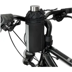 Thermo-Flaschentasche für Fahrrad oder Roller 1l schwarz