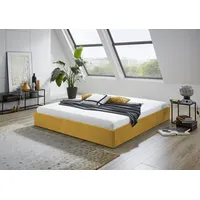 Westfalia Schlafkomfort Polsterbett "Osaka", gelb (sonnengelb), B:185cm L:205cm, Bezug: