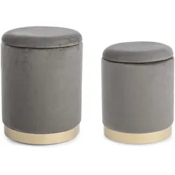 Hocker POLINA 2er Set
