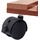 vidaXL Pflanzenroller 2 Stk. Braun 30x30x7,5 cm WPC