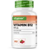 Vit4ever Vitamin B12 500 mcg Aktives Methylcobalamin 252 g Lutschtabletten