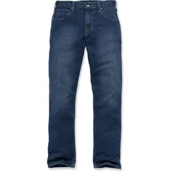 Carhartt Rugged Flex Relaxed Straight, Jeans - Blau - W30/L32