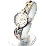 OSCO * Damen Schmuckband-Uhr "Night Life" Bicolor rund