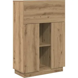 vidaXL Schreibtisch Artisan-Eiche 71.5 x 31.5 x 106.5 cm