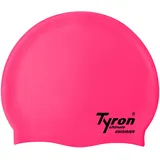 TYRON Soft Touch Badekappe (pink) | | 100% Silikon | Unisex | Damen & Herren | Schwimmsport