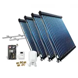 Feuer-Anker Röhrenkollektor Solarpaket Vakuumröhrenkollektor HP22-4 14,44 m2 Flachdach Solar