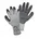 Arbeitshandschuhe 5 Paar SHOWA Thermo-Strickhandschuh Latex Kälteschutz grau Ausgezeichnete Griffsicherheit 8