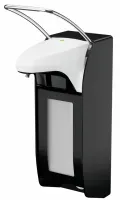 ingo-man® smart Eurospender, mattschwarz 4403972 , 500 ml - Flasche, kurzer Hebel, IMS E P/24 Xclusive