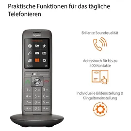Gigaset CL660 anthrazit / schwarz