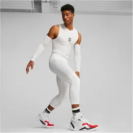 Puma Hoops Team Arm Sleeves - weiß S