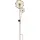 ABC home Gartenstecker Pusteblumen Kunststoff, Metall 114 cm H inkl. LEDs, Solarpanel, Lichtsensor