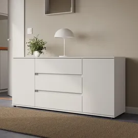 home collective Sideboard 150 x 70 x 40 cm Weiß