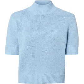 Someday Strickpullover Tavery Detail Hellblau 40