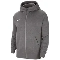 Nike Park 20 Fleece Kapuzenjacke Kinder charcoal heathr/white S 128-137 cm