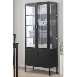 Vitrine BRISBANE - schwarz
