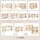 Waldin Babybett Kinderbett 7in1 mit Matratze,