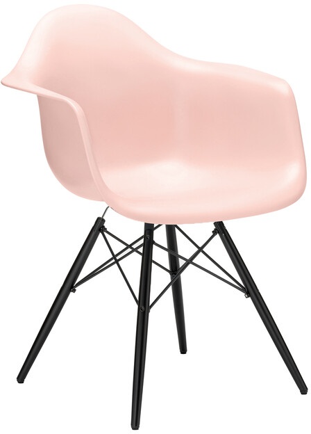 Vitra Stuhl Eames Plastic Armchair DAW rosa, Designer Charles & Ray Eames, 83x63x59 cm