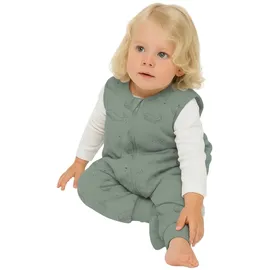 fillikid Baby Schlafsack mit Beinen Grün 80