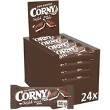 CORNY Müsliriegel Milch Dark & White 24 x 40 g