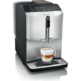 Siemens TF303E01, viele Kaffeespezialitäten, OneTouch-Funktion«, benutzerfreundliches Display, Keramikmahlwerk, daylight silber silberfarben